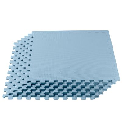 We Sell Mats 1/2-inch Multi-Purpose, Sky Blue, 48 Sq Ft (12 Tiles)