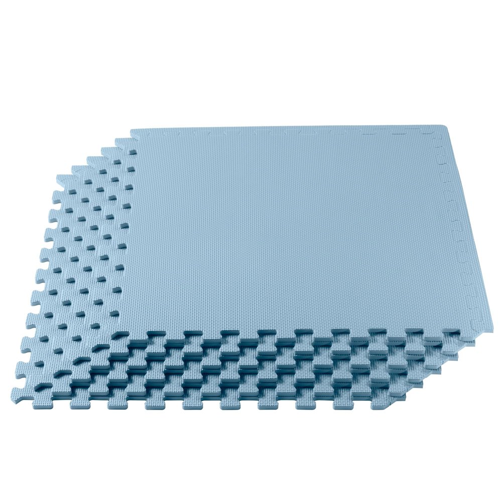 We Sell Mats 1/2-inch Multi-Purpose, Sky Blue, 48 Sq Ft (12 Tiles)