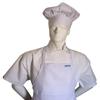 1 Apron + 1 Adjustable Chef Hat, Soft, Live Colors, Ulltra Light Fabric, Kids Love Them (Teens/Adult, White) view 1