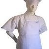1 Apron + 1 Adjustable Chef Hat, Soft, Live Colors, Ulltra Light Fabric, Kids Love Them (Teens/Adult, White) view 3