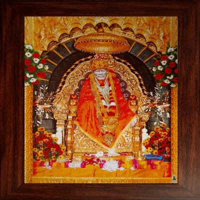 Youth Infomedia Youth Sai Baba Photo Frame
