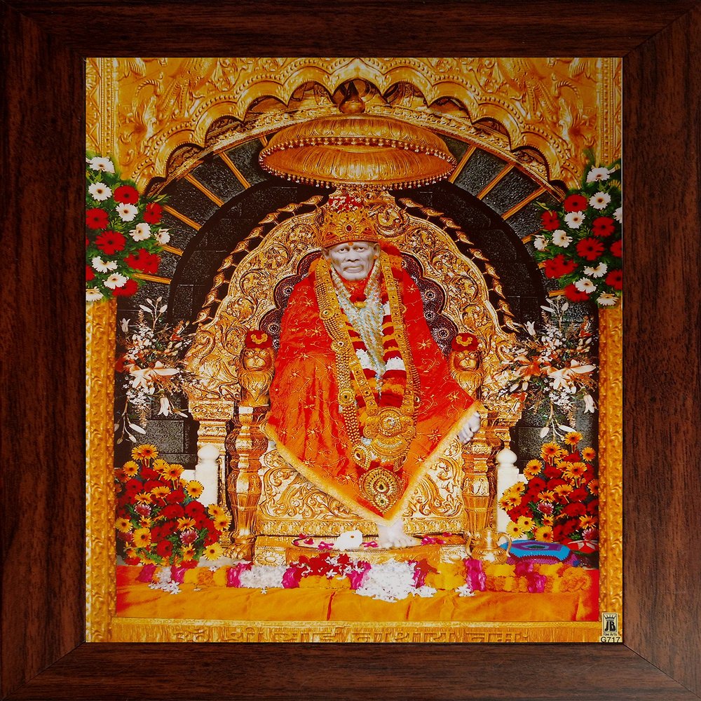 Youth Infomedia Youth Sai Baba Photo Frame