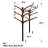 6-Place Buried-In-Ground Kayaks/Canoes/SUP Log Rack, Heavy Duty Kayak Racks for Outdoor Storage, Paddle Board Stand, SUP Surf Racks, Kayak Paddle Holder Equipment, Surfboard Rack - Unfinished view 2
