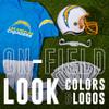 NFL Los Angeles Chargers Unisex Franklin Sports NFL Los Angeles Chargers Deluxe Uniform Set- Largeuniform Set, Blue, Large view 4