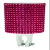 Cruiser Candy Rhinestone Bicycle Drink Holder, EBike Cup Holder, Bicycle Cell Phone Holder, Super Sparkle, Super Snazzy, Super Fun Super Wow! (Fuchsia White) view 1