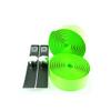 Clover Comfort Gel Road Bike Cyling Handlebar Tape Wrap with Reflective Bar Plugs (Green)