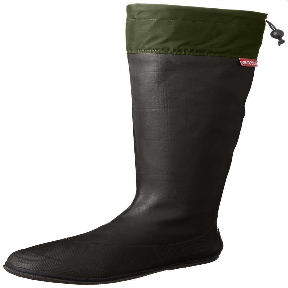 ATOM Pokeboo Super Lightweight Packable Waterproof Boots (M (24.5-25 cm), Charcoal)