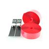 Clover Comfort Gel Road Bike Cyling Handlebar Tape Wrap with Reflective Bar Plugs (Red) view 1