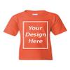 Add Your Own Text Design Custom Personalized Youth Kids T-Shirt Tee (Large, Coral Silk) view 1