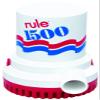 Rule High-Performance 1500GPH, 12 Volt Water Pump for Boats - Bilge Pump with Pressure Switch, Submersible Pump, and Float Switch - Ideal for Marine Accessories, Boating supplies, and Bilge Pumps view 1