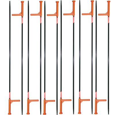 Avery GHG RealMotion Fiberglass 20" Field Stakes with Motion Limiter Tops | for Hunting Motion System Decoy - 12 Pieces per Pack