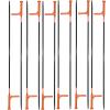 Avery GHG RealMotion Fiberglass 20" Field Stakes with Motion Limiter Tops | for Hunting Motion System Decoy - 12 Pieces per Pack view 1