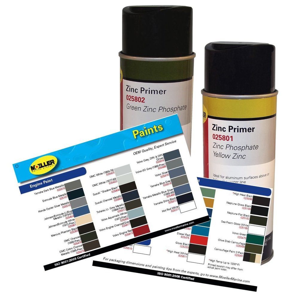 MOELLER Engine Specific Paint OMC White 025433-C