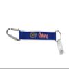 aminco NCAA Florida Gators Carabiner Lanyard Keyring , Blue, 8"