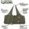 Yogiii Yoga Mat Bag | The ORIGINAL - Now Improved - YogiiiTotePRO | Large Yoga Mat Bag or Yoga Mat Carrier with Side Pocket | Yoga Bag Fits Most Size Mats (Olivine Green) view 2