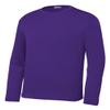 Gravity Threads Youth Long-Sleeve Moisture WickenIng Shirt - Purple - X-Large view 1