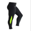dimok Yoga Pants High-Waist Tummy Control w Hidden Pocket - Black with Variety Inserts (M, Black Green Insert) view 1