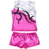 Obersee | Cheerleader Costume for Girls | Uniform Set for Cheerleading | Carrie Pink | CM Child (6-8 Years) | O3CHSET046CM view 1
