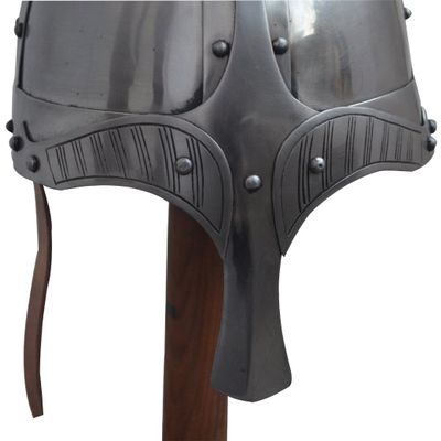 Allbeststuff Norman Nasal Armor Helmet with Chin Strap ABS