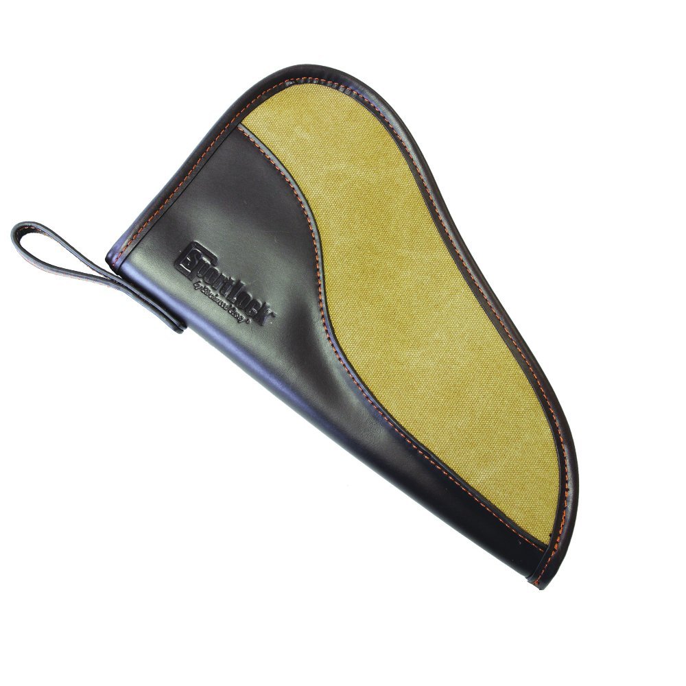 Birchwood Casey 8" Handgun Brown Leather/Tan Canvas