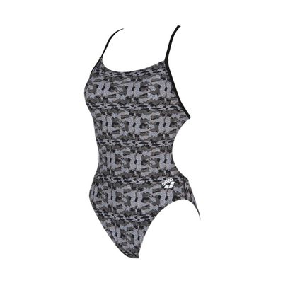 Arena Network Booster Back Female Black/Multi 38