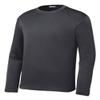 Gravity Threads Youth Long-Sleeve Moisture WickenIng Shirt - Iron Grey - Medium view 1