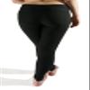 dimok Yoga Pants High-Waist Tummy Control w Hidden Pocket - Black with Variety Inserts (M, Black White Insert) view 2