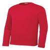 Gravity Threads Youth Long-Sleeve Moisture WickenIng Shirt - True Red - Small view 1