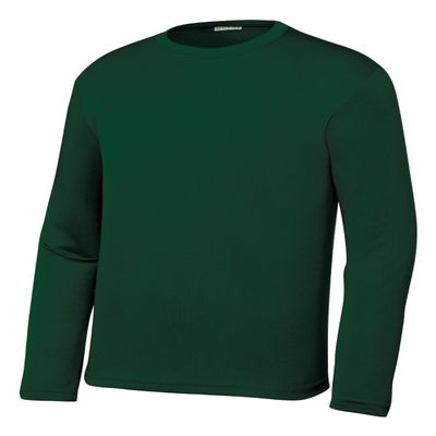 Gravity Threads Youth Long-Sleeve Moisture WickenIng Shirt - Forest Green - X-Small