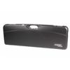 Negrini OU Trap Shotgun Case  Airline-Approved Hard Case for 1 Shotgun + 1 Extra Barrel  34 High Rib  Black/Bordeaux - 1653R/5003