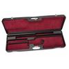 Negrini OU Trap Shotgun Case  Airline-Approved Hard Case for 1 Shotgun + 1 Extra Barrel  34 High Rib  Black/Bordeaux - 1653R/5003 view 2