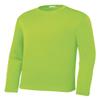 Gravity Threads Youth Long-Sleeve Moisture WickenIng Shirt - Lime Shock - Large view 1
