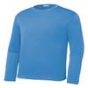 Gravity Threads Youth Long-Sleeve Moisture WickenIng Shirt - Carolina Blue - Large view 1