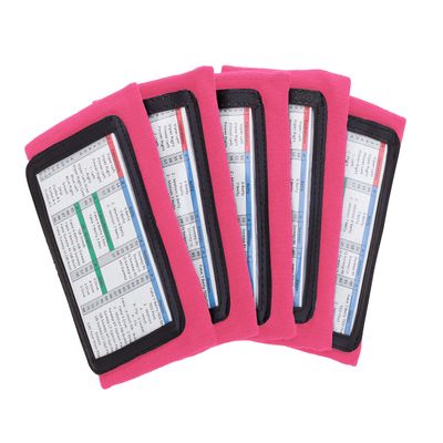 WristCoaches Football Play Wristbands - Youth Quarterback Gear - Wristband Playbook - Softball Wristbands for Signs - Soccer, Baseball & Catchers Wristband - QB Play Card Wrist Band Training Equipment