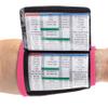 WristCoaches Football Play Wristbands - Youth Quarterback Gear - Wristband Playbook - Softball Wristbands for Signs - Soccer, Baseball & Catchers Wristband - QB Play Card Wrist Band Training Equipment view 3