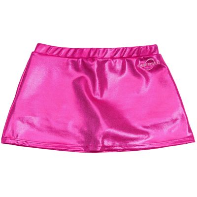 Obersee | Athletic Cheer and Dance Skirt | Girl's Active Performance Skort with Shorts | Pink | CL Child (8-10 Years) | O3CHSKRT005CL