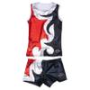 Obersee | Cheerleader Costume for girls | Uniform Set for Cheerleading | Mia Red | CL Child (8-10 years) | O3CHSET063CL view 4