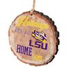 FOCO Lsu Team Wood Stump Ornament view 1
