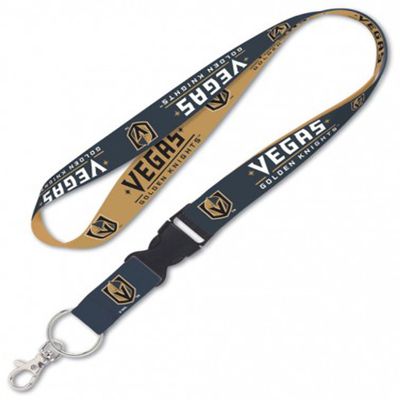 WinCraft Vegas Golden Knights Lanyard with Detachable Buckle Wordmark