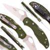 GANZO Firebird F759M Pocket Folding Knife 440C Stainless Steel Blade Nylon Glass Fiber Anti-Slip Handle with Clip Tactical Survival Fishing Camping EDC Knife (Green) view 3