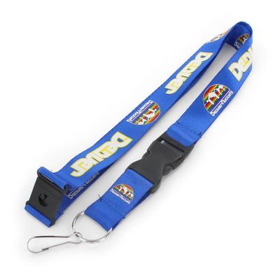 Aminco NBA Denver Nuggets Hardwood Classic Lanyard , Blue, 21"