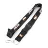 Aminco NBA Miami Heat Hardwood Classic Lanyard Black, 21" view 1