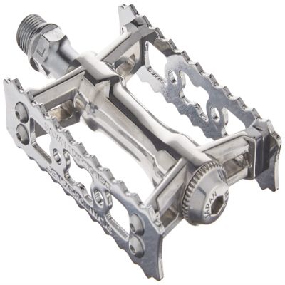 MKS Sylvan Touring Next Pedals, Silver, 9/16 Inch