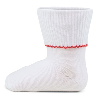 Two Feet Ahead Girl's Picot Trim Anklet