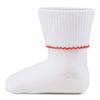 Two Feet Ahead Girl's Picot Trim Anklet view 1