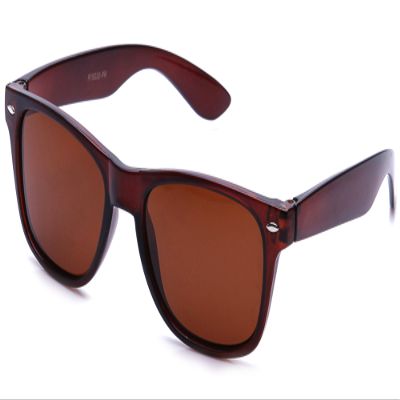 80's Classic Horned Rim Vintage Polarized Anti-Glare 100% UV Protection Sunglasses for Women and Men with Spring Hinges
