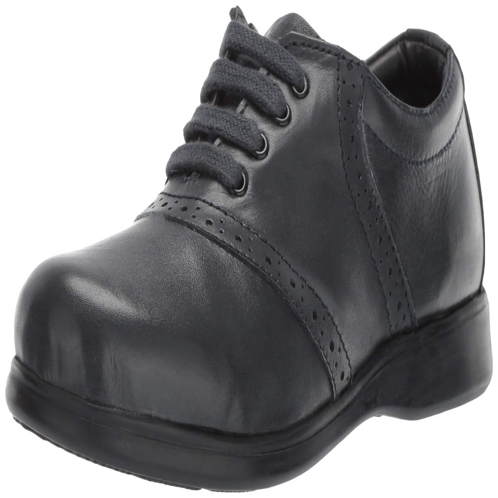 School Mates Girl's EVA Shoe, Navy, 3.5 Wide US Big Kid