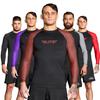 Elite Sports New Item Full Long Sleeve Compression, MMA, BJJ, No-Gi, Cross Training Rash Guard (Brown, X-Large) view 1