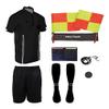 New! 2018 Pro Soccer Referee Package (9 Piece) (Black, Youth Large) view 1