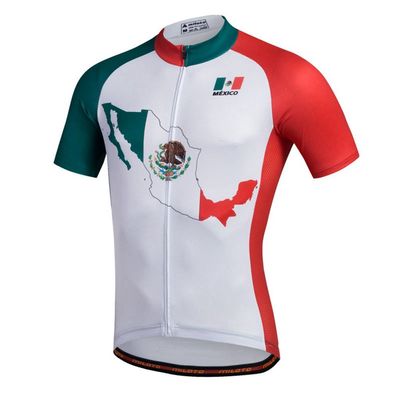 Uriah Men's Cycling Jersey Short Sleeve Reflective Mexico Style Size L(CN)